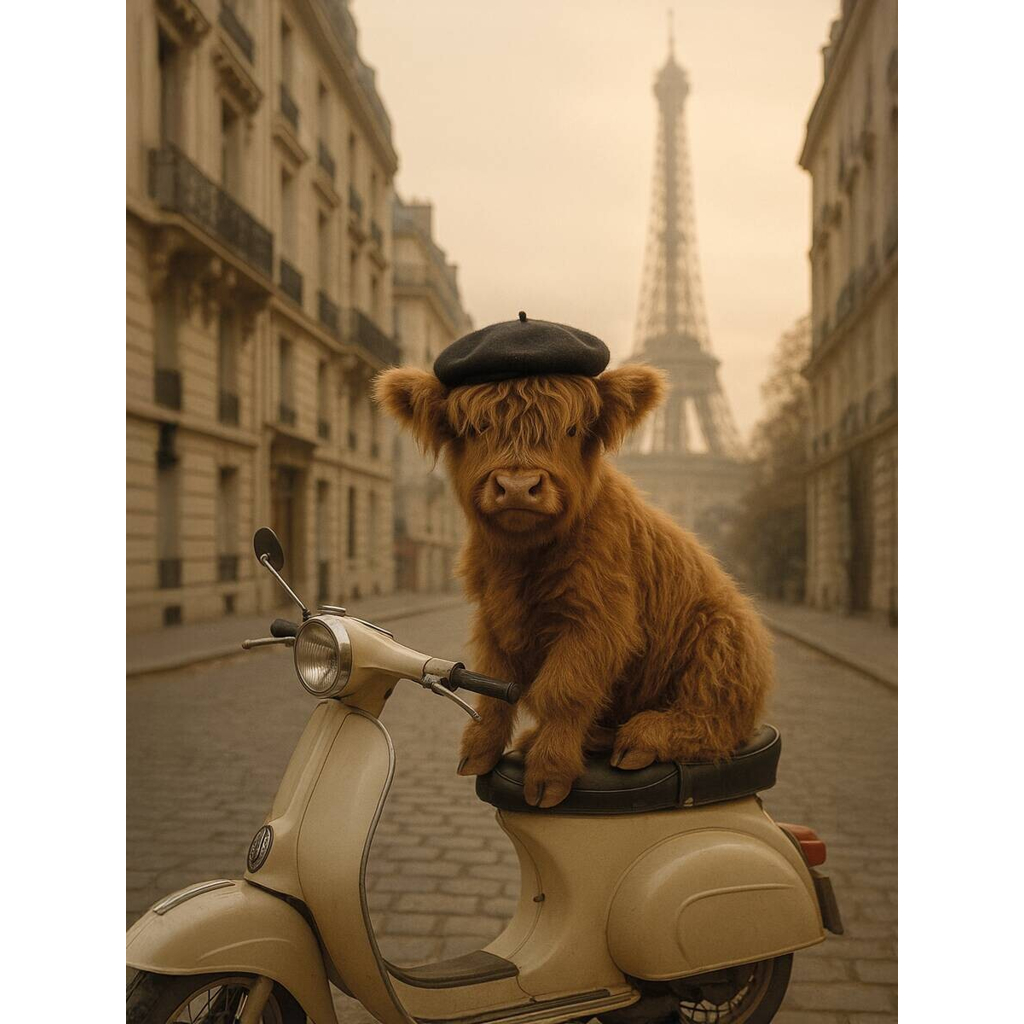 Keilrahmenbild Tiere B/H: ca. 61x46 cm