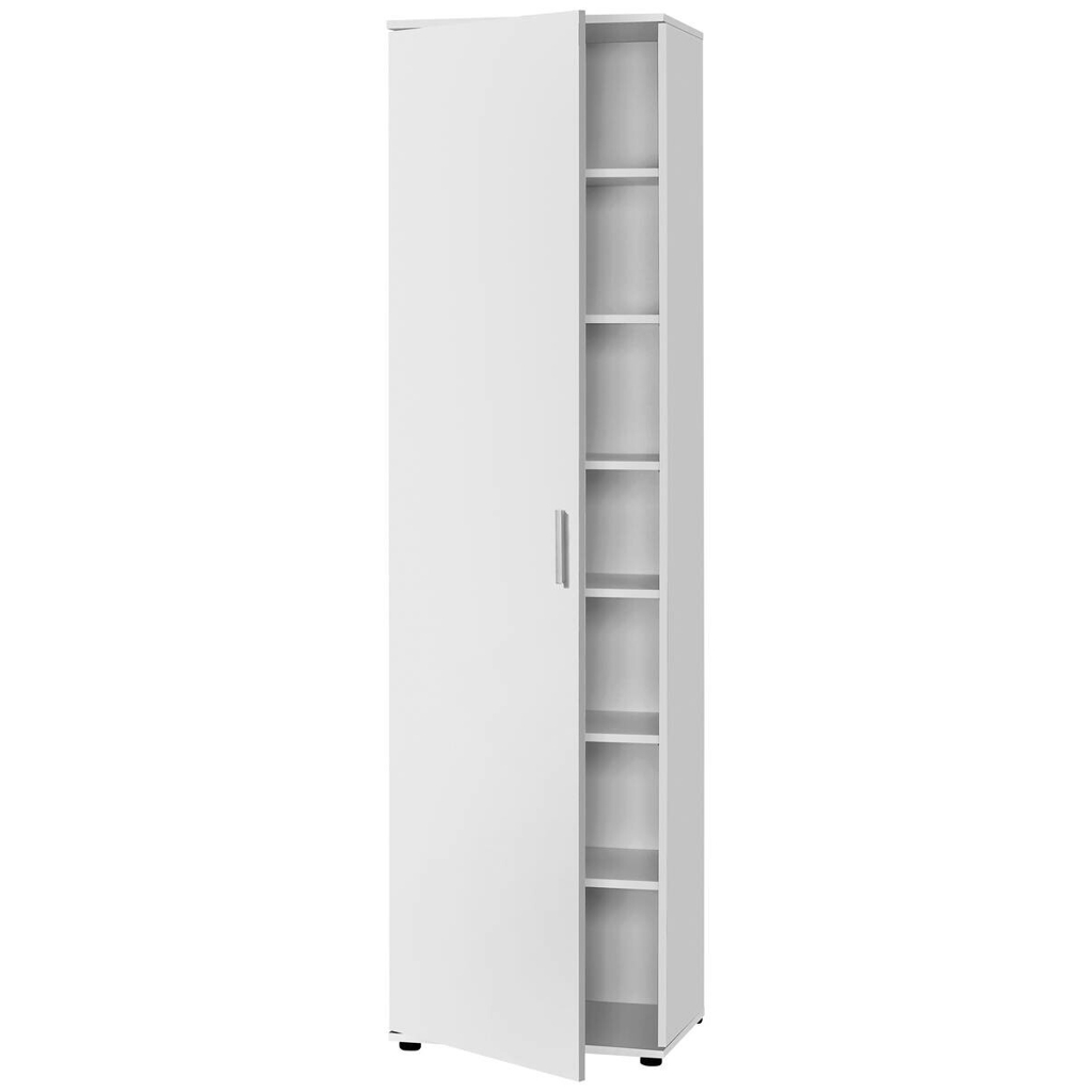 Mehrzweckschrank Kreta weiß B/H/T: ca. 50x184x34,5 cm