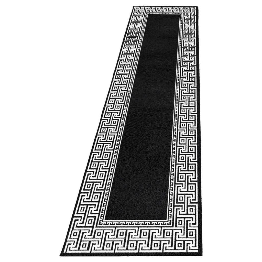 Ayyildiz Teppich PARMA schwarz B/L: ca. 80x300 cm