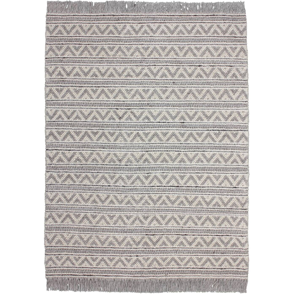 Kayoom Kurzflorteppich Natura 410 creme B/L: ca. 160x230 cm