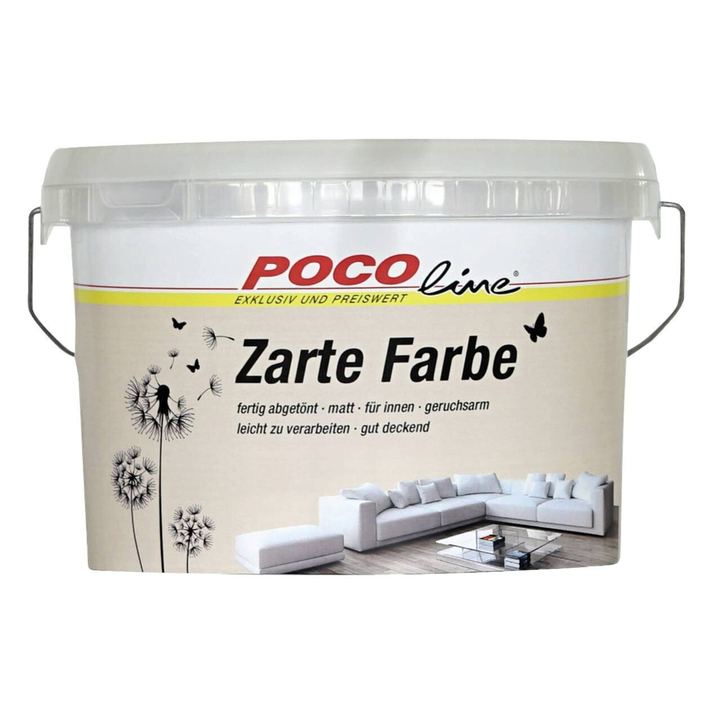 POCOline Raumfarbe Zarte Farben Buttercreme ca. 10 l