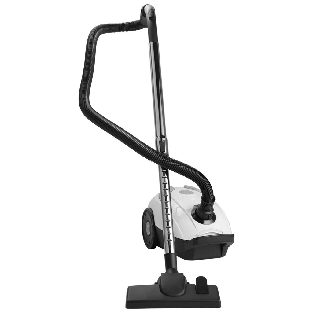 Bodenstaubsauger silber weiß schwarz Kunststoff B/H/L: ca. 27,5x22,4x38,8 cm
