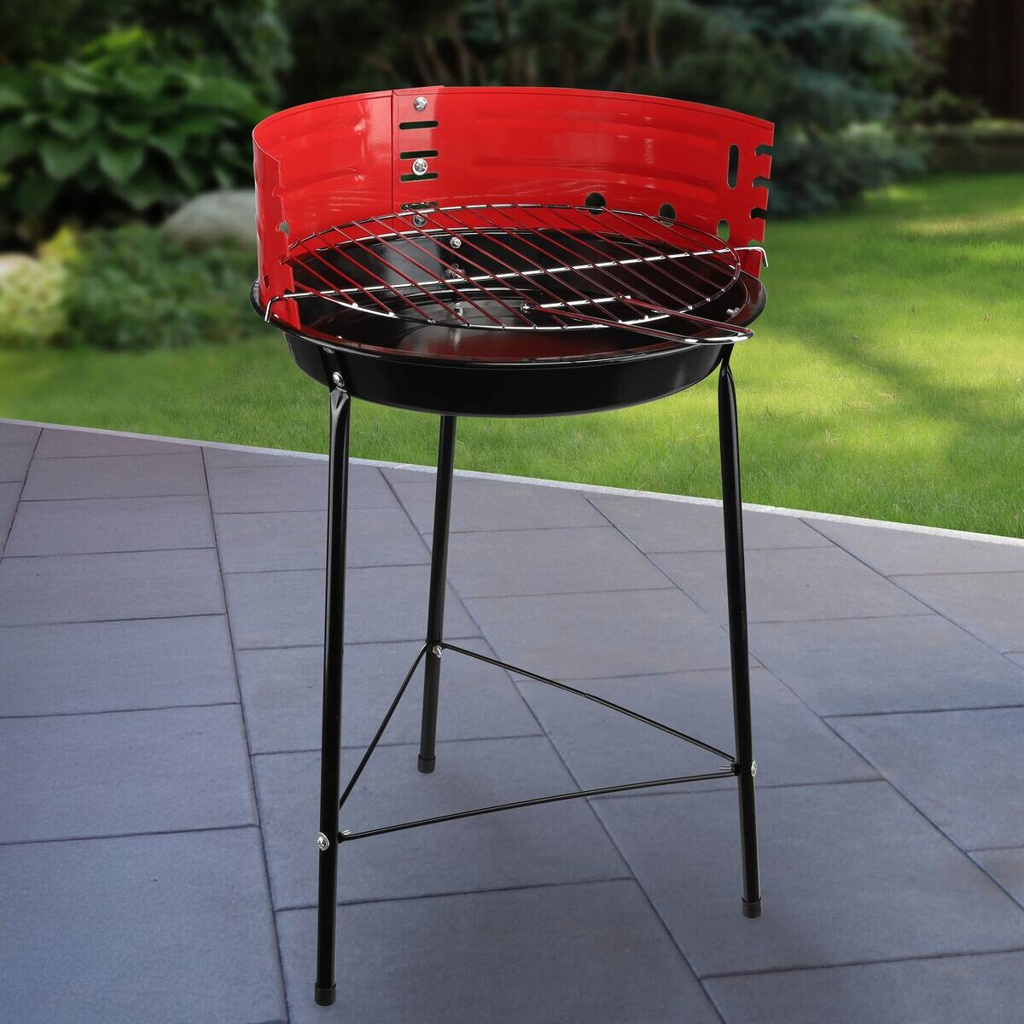 Grill Stahl H/D: ca. 56x33 cm