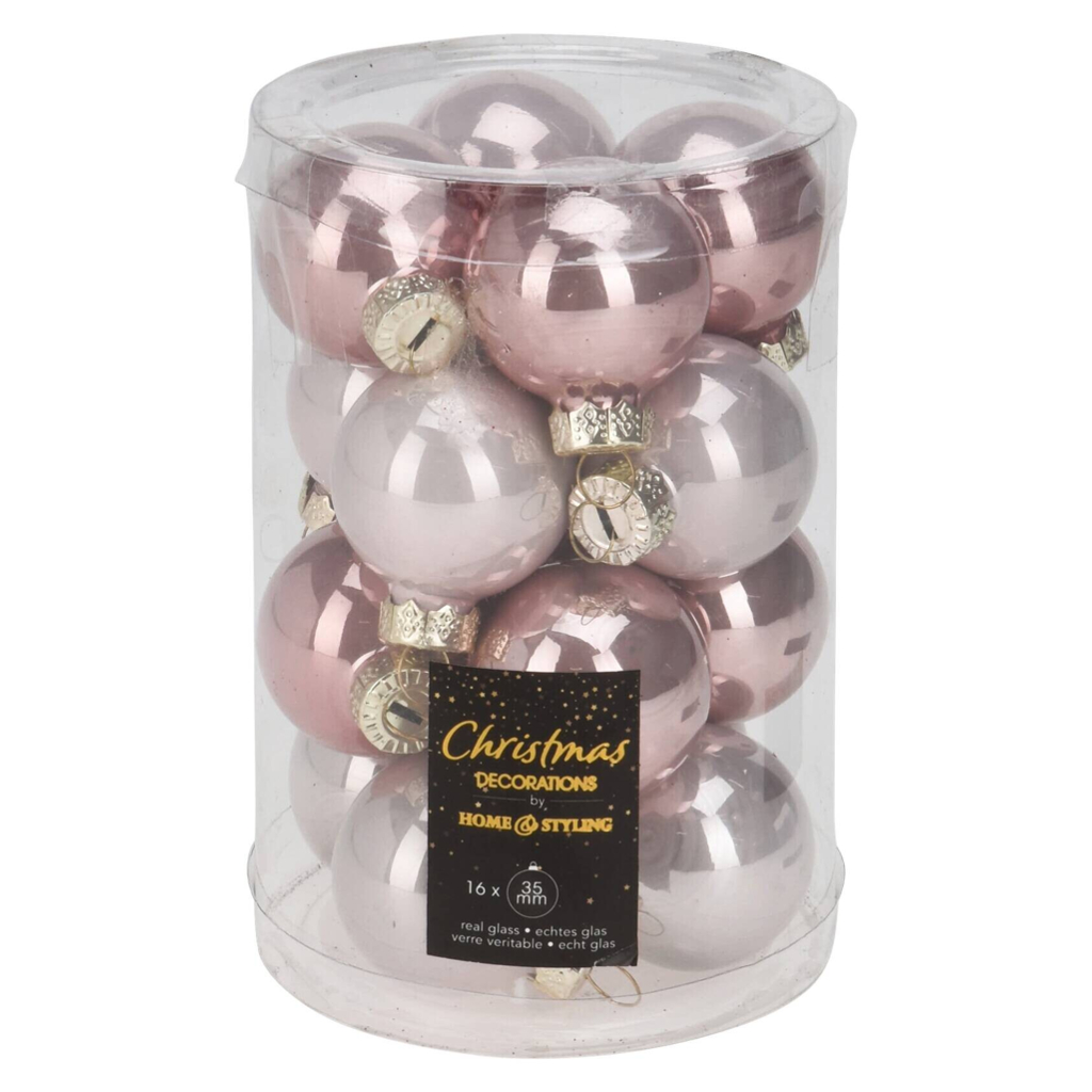 Weihnachtskugel rosa