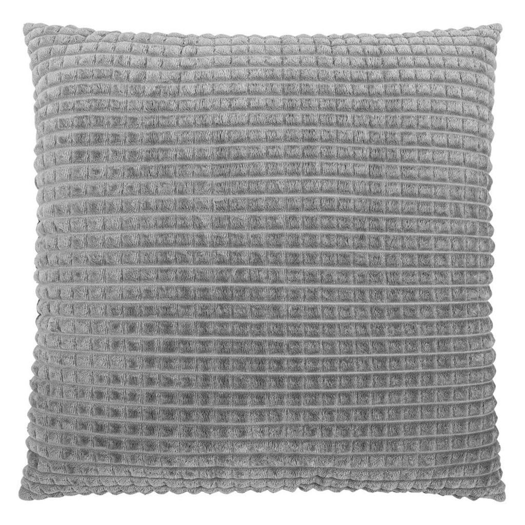 Kissenhülle silber Polyester B/L: ca. 50x50 cm