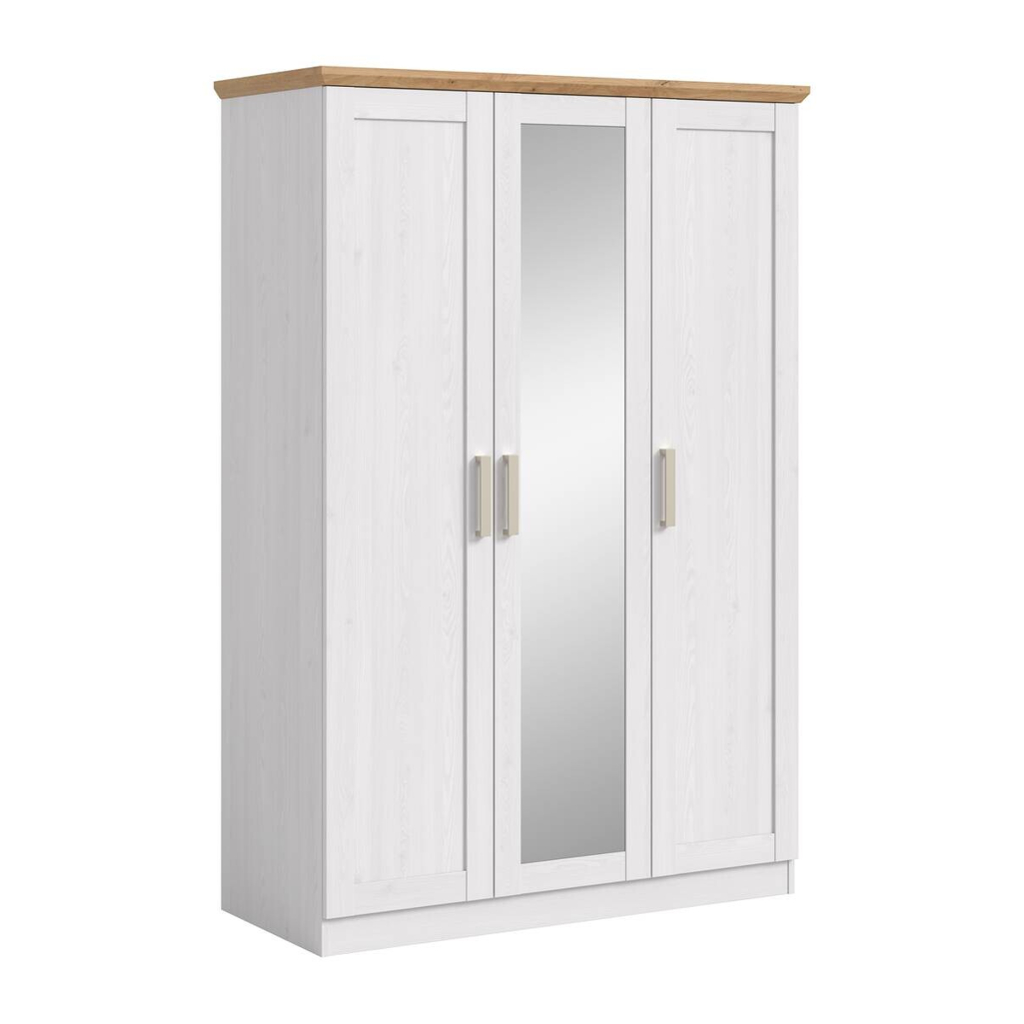 Kleiderschrank FLORENZ Sibiu Lärche Nachbildung Eiche Artisan Nachbildung B/H/T: ca. 124x184x54 cm