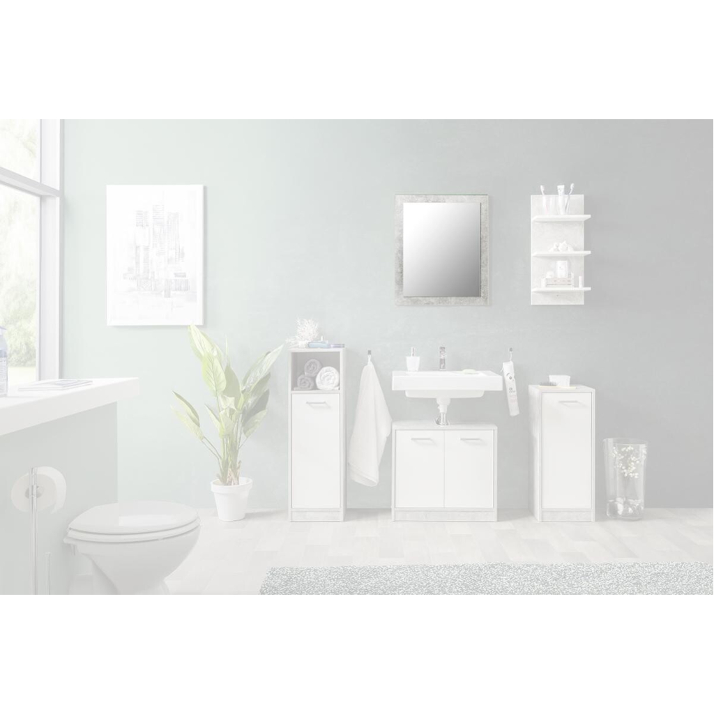 Wandspiegel Madeira Beton Optik B/H: ca. 57x69 cm