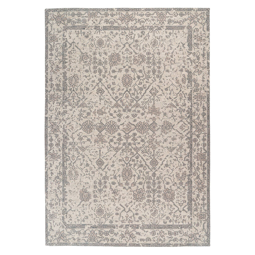 Kayoom Flachflorteppich Perry 125 creme B/L: ca. 120x170 cm