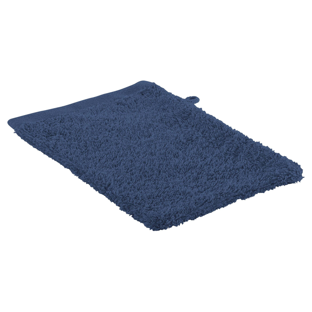 Waschhandschuh Miami blau Baumwolle B/L: ca. 15x21 cm