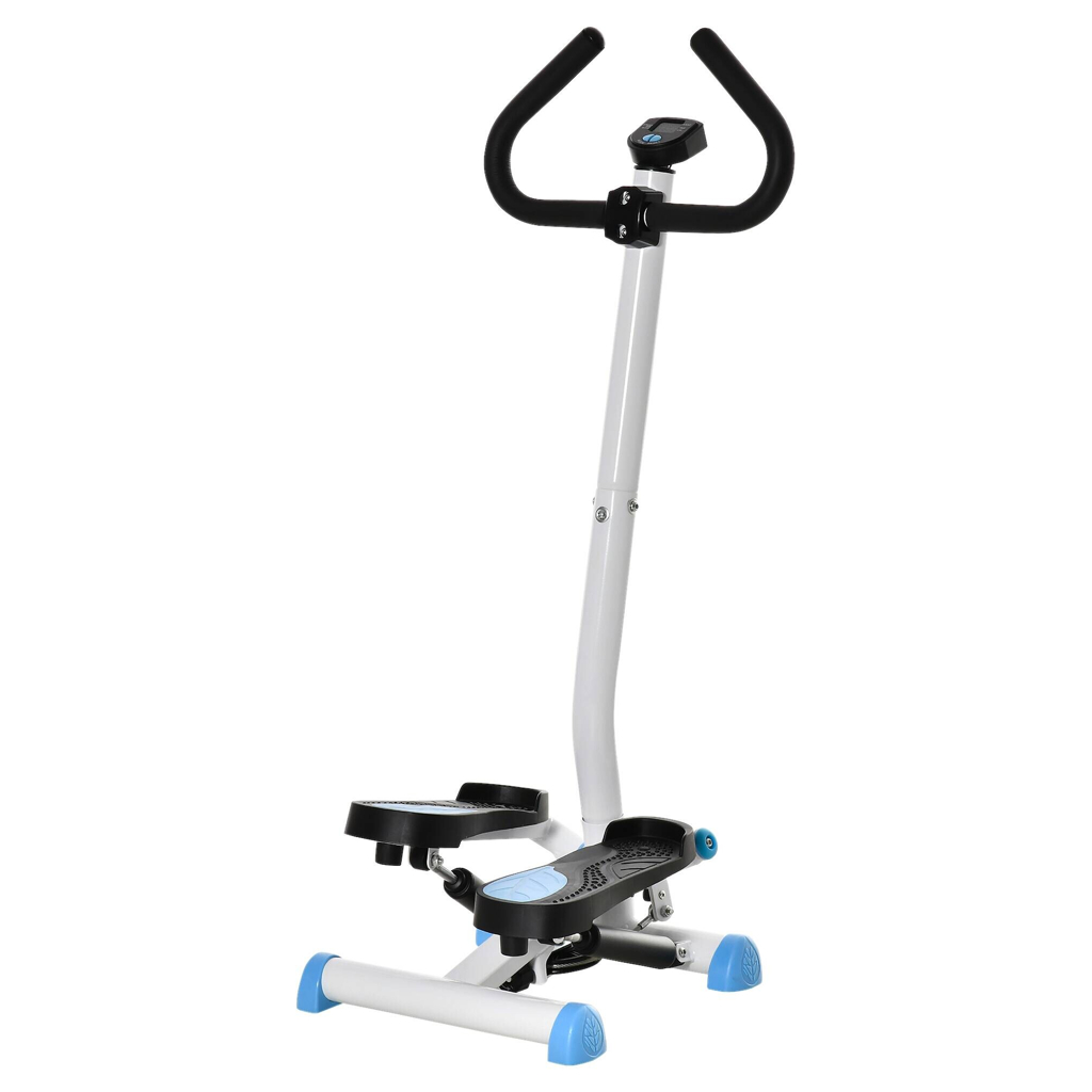 HOMCOM Steppmaschine schwarz Stahl B/H/L: ca. 44x108x55 cm