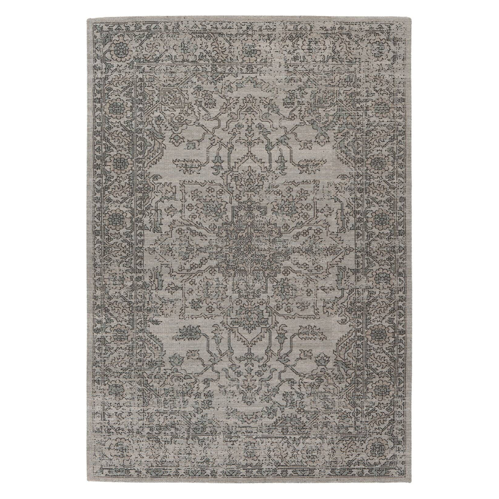 Kayoom Flachflorteppich Perry 325 grün B/L: ca. 120x170 cm