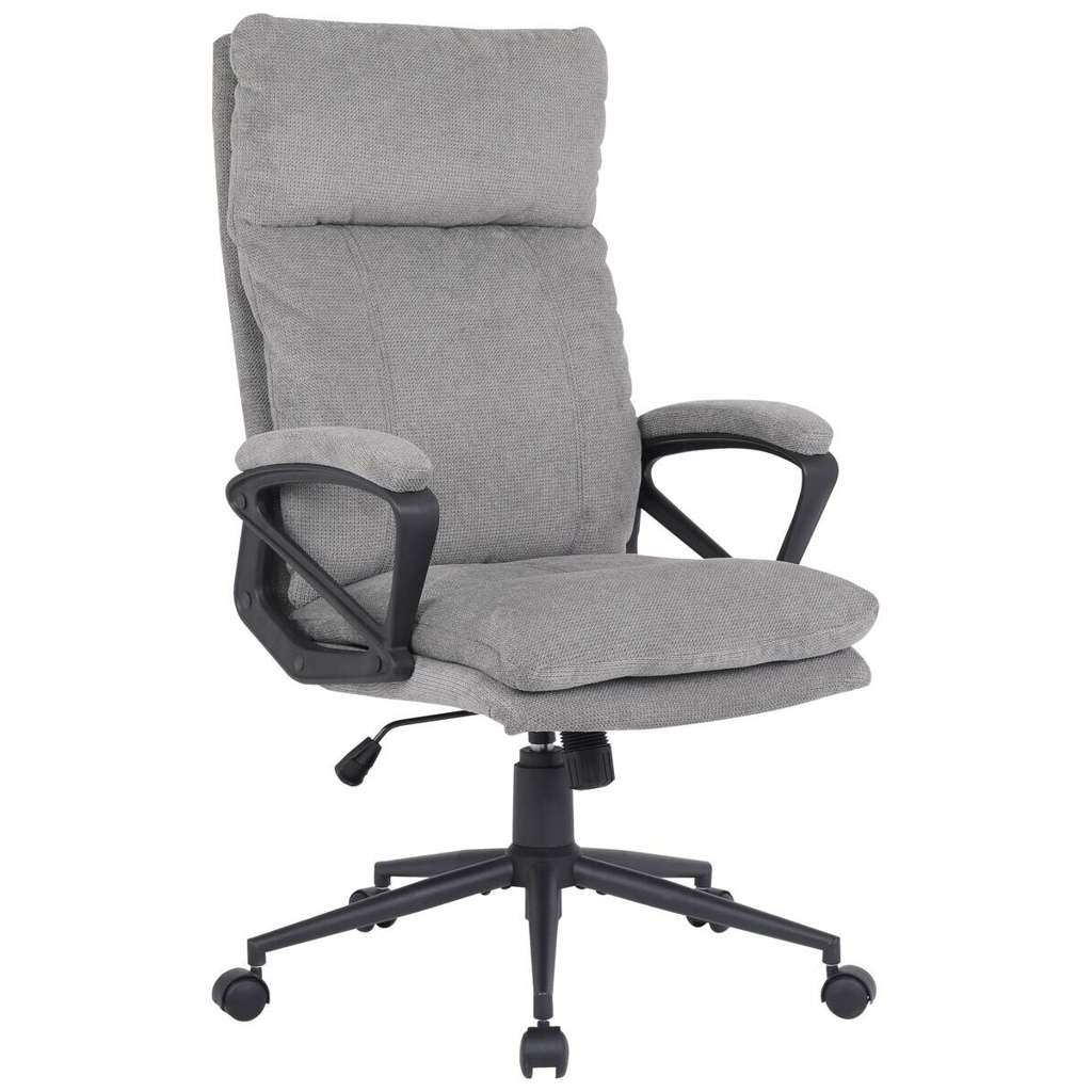 Chefsessel Domi grau Stoff
