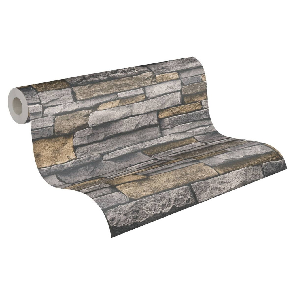 A.S.Creation Vliestapete beige B/H/D: ca. 53x1005x8,5 cm