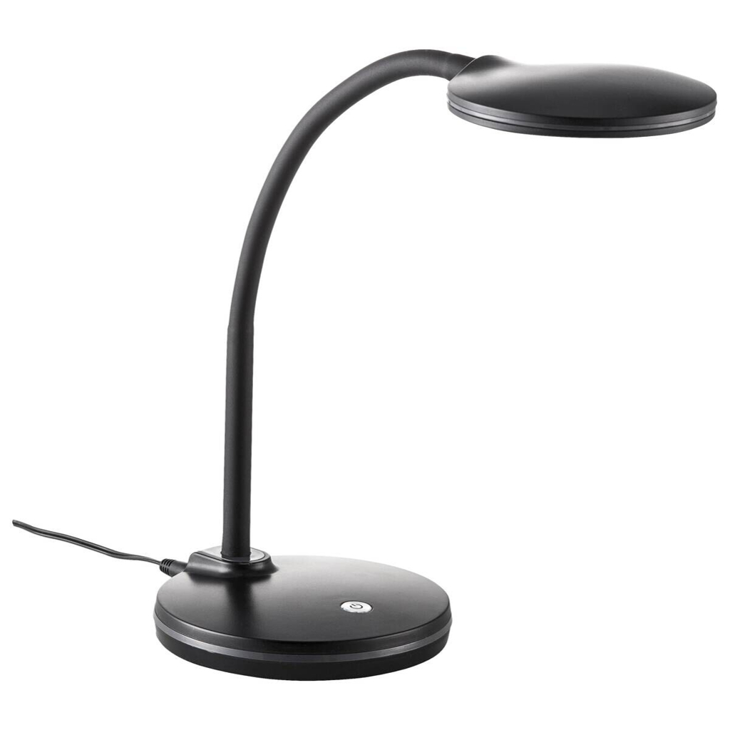Nowa LED-Tischleuchte 52290108 schwarz Kunststoff H/D: ca. 35x18 cm 1 Brennstellen
