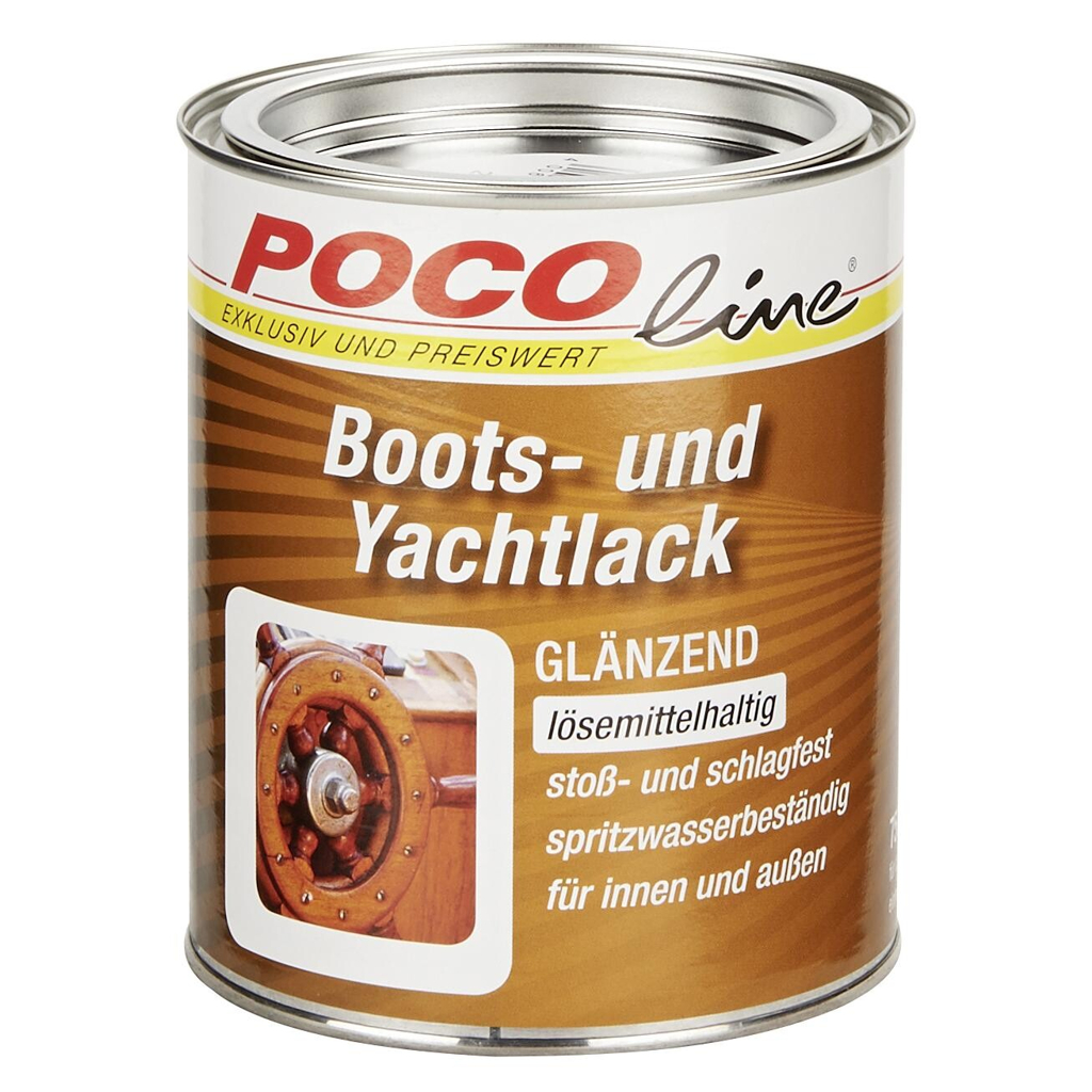 POCOline Boots-und Yachtlack farblos hochglänzend ca. 0,25 l