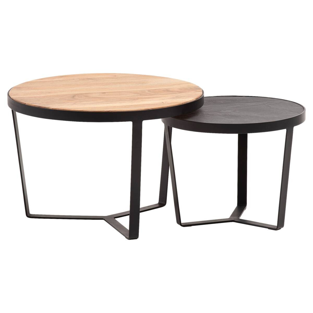 Couchtisch 2er.-Set. B/H/T: ca. 60x40x60 cm
