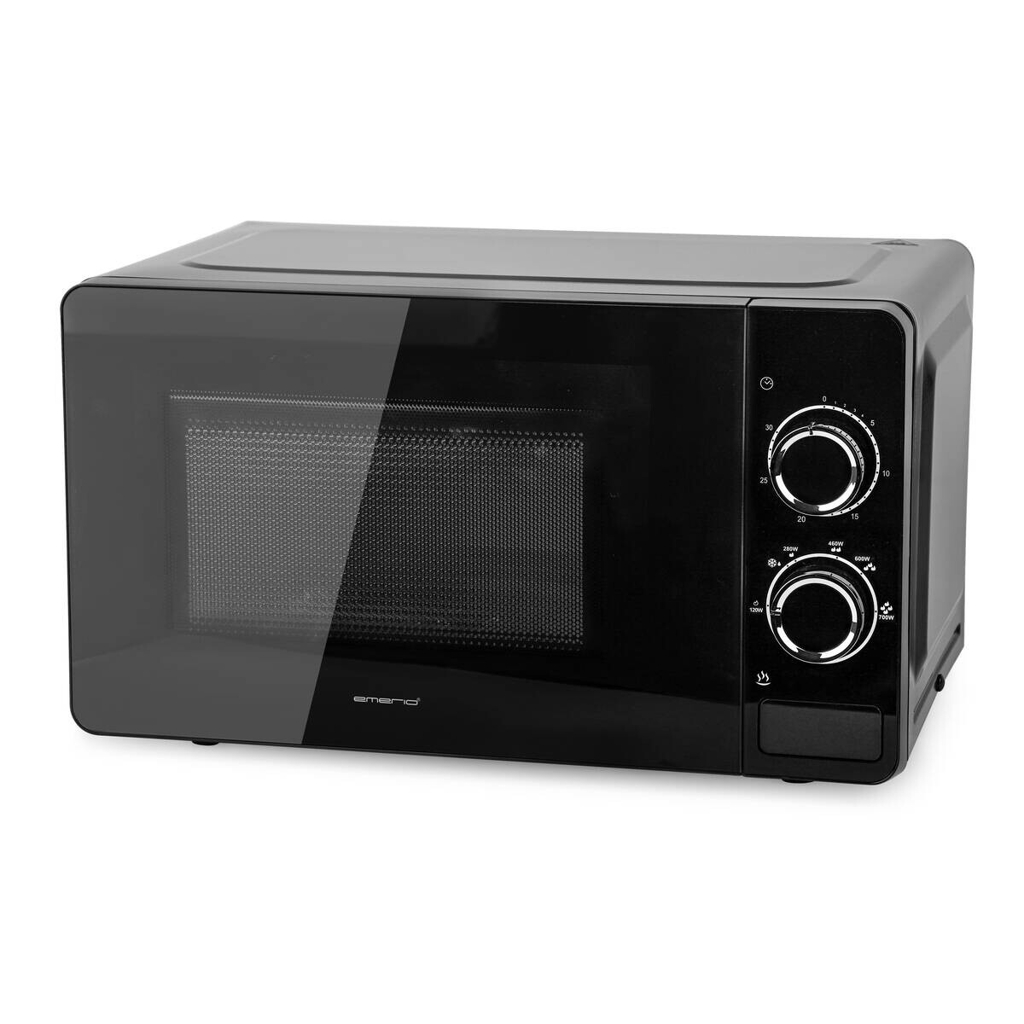 Emerio Mikrowelle schwarz Stein B/H/L: ca. 35,3x26,1x45,45 cm