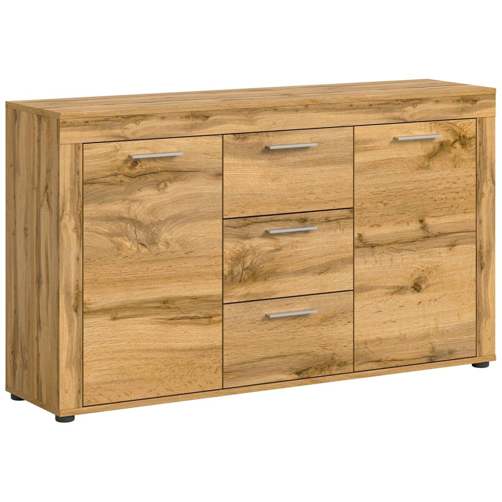 Sideboard Jam Eiche Wotan Nachbildung B/H/T: ca. 125x80x35 cm