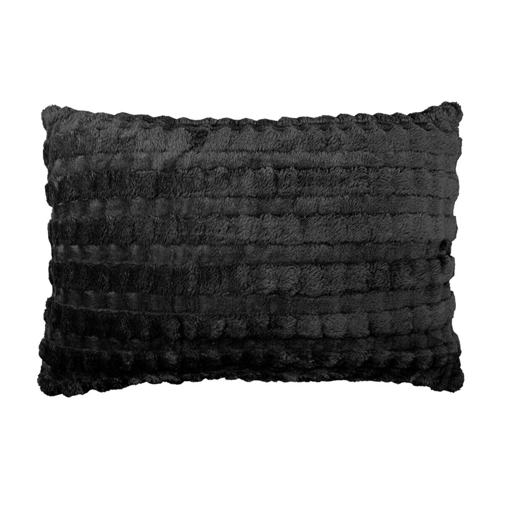 Dekokissen schwarz Polyester B/L: ca. 70x50 cm