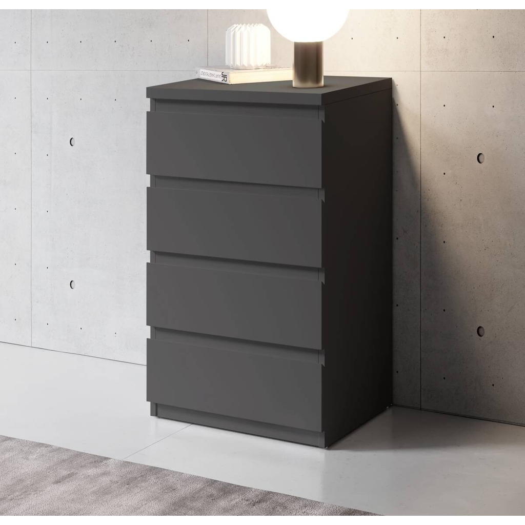 Nachtkonsole Olli Graphit B/H/T: ca. 45x79x38 cm
