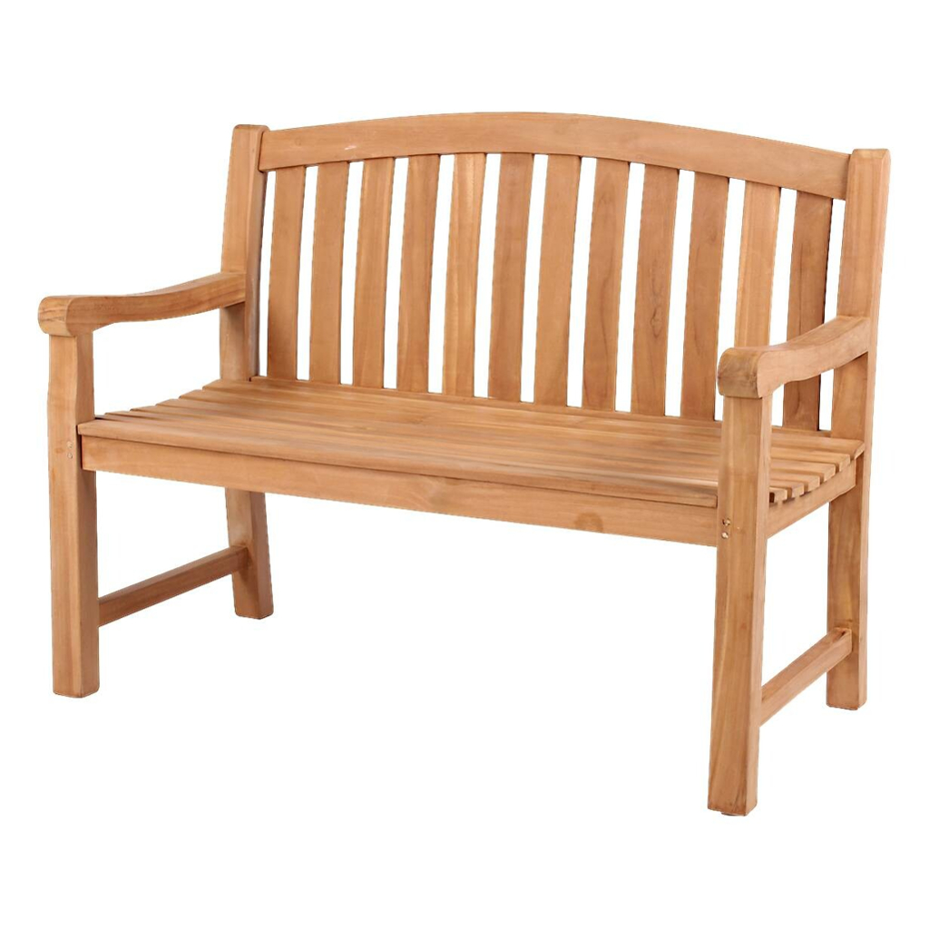 deVries Gartenbank Woodie braun Teakholz B/H/T: ca. 120x94x57 cm