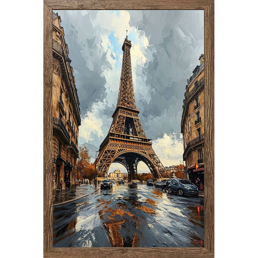 Gerahmtes Bild Paris B/H: ca. 70x50 cm
