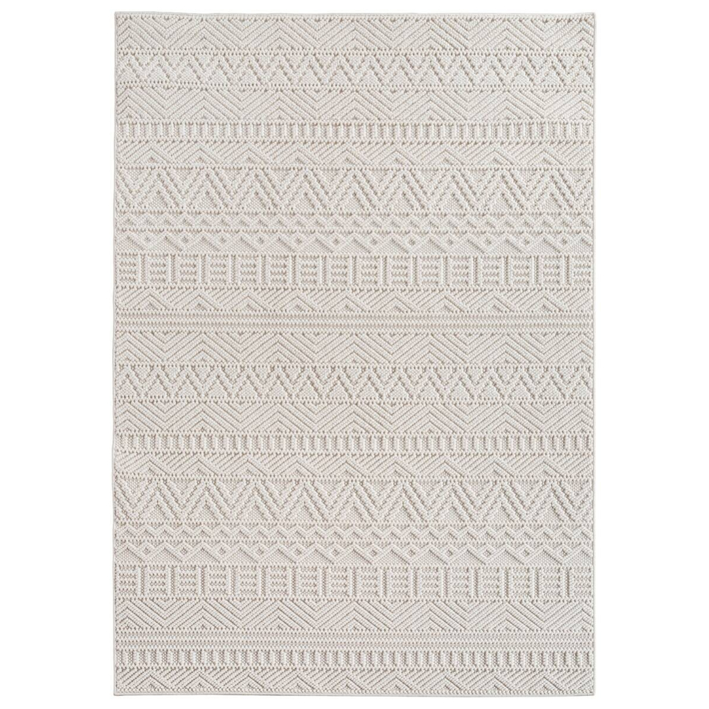 Ayyildiz Kurzflorteppich HELIX creme B/H/L: ca. 80x0,7x150 cm