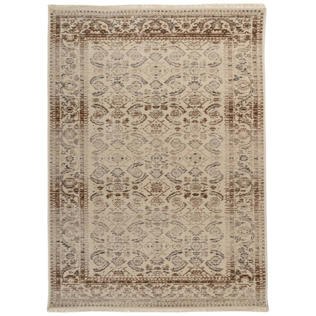 Kayoom Kurzflorteppich Charin 625 beige B/H/L: ca. 80x0,35x150 cm