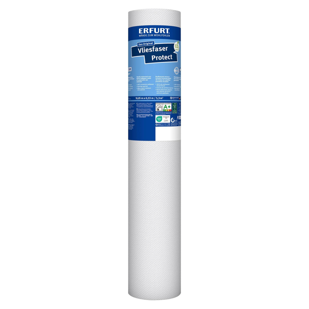 Erfurt Vliestapete Protect 201 weiß B/L: ca. 53x1005 cm