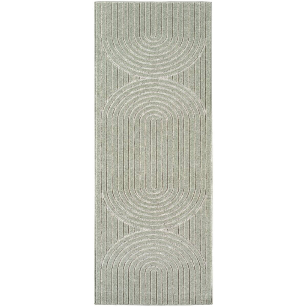Ayyildiz Flachwebteppich NOVA grün B/L: ca. 80x250 cm