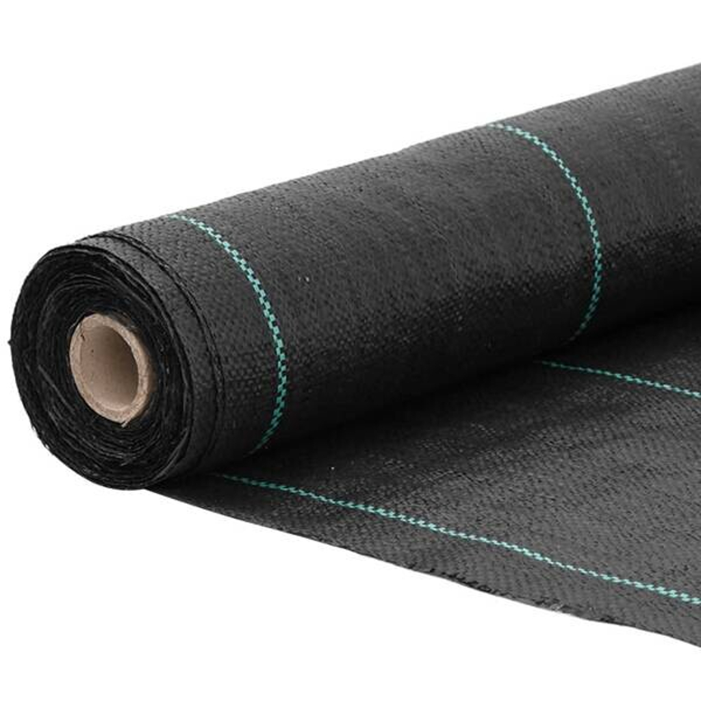 Unkrautvlies schwarz B/L: ca. 150x2500 cm