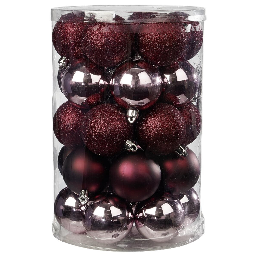 POCOline Weihnachtskugelset beere D: ca. 6 cm