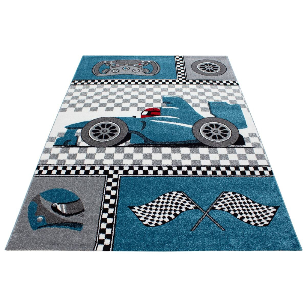 Ayyildiz Teppich KIDS blau B/L: ca. 120x170 cm