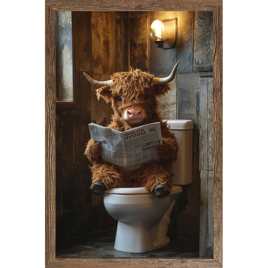 Gerahmtes Bild Tiere B/H: ca. 70x50 cm