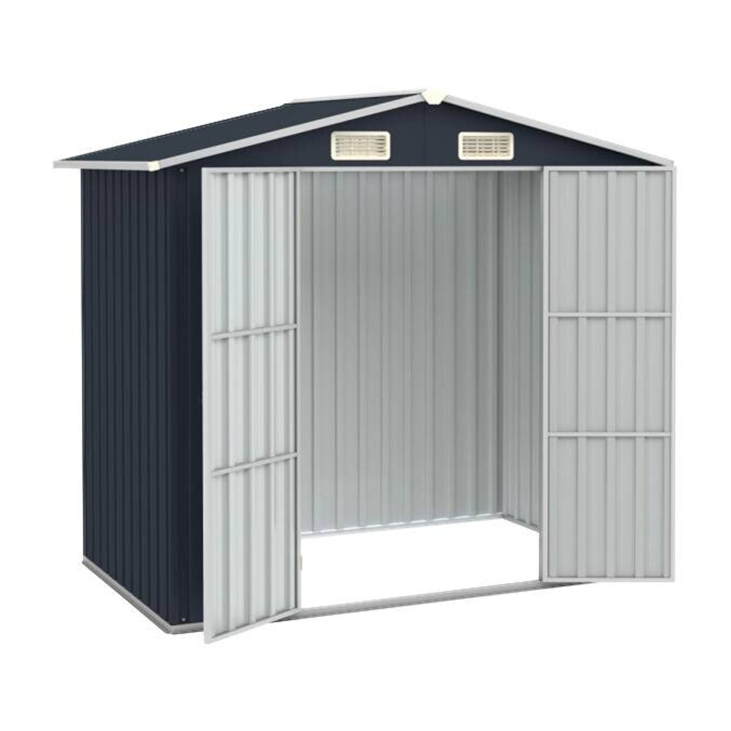 vidaXL Gerätehaus anthrazit B/H: ca. 205x183 cm