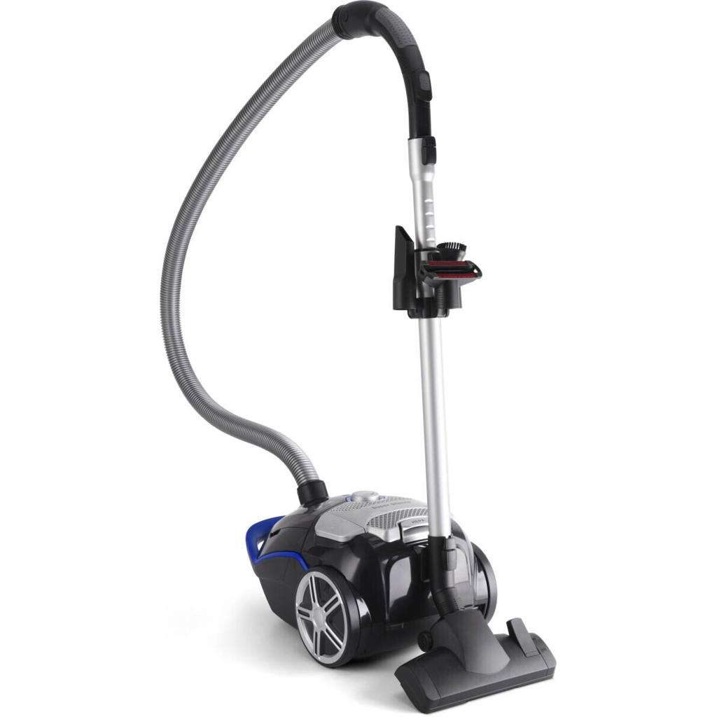 Fakir Bodenstaubsauger Blue Vac Power TS 721 schwarz blau Kunststoff Metall B/H/L: ca. 30,5x25x43,5 cm