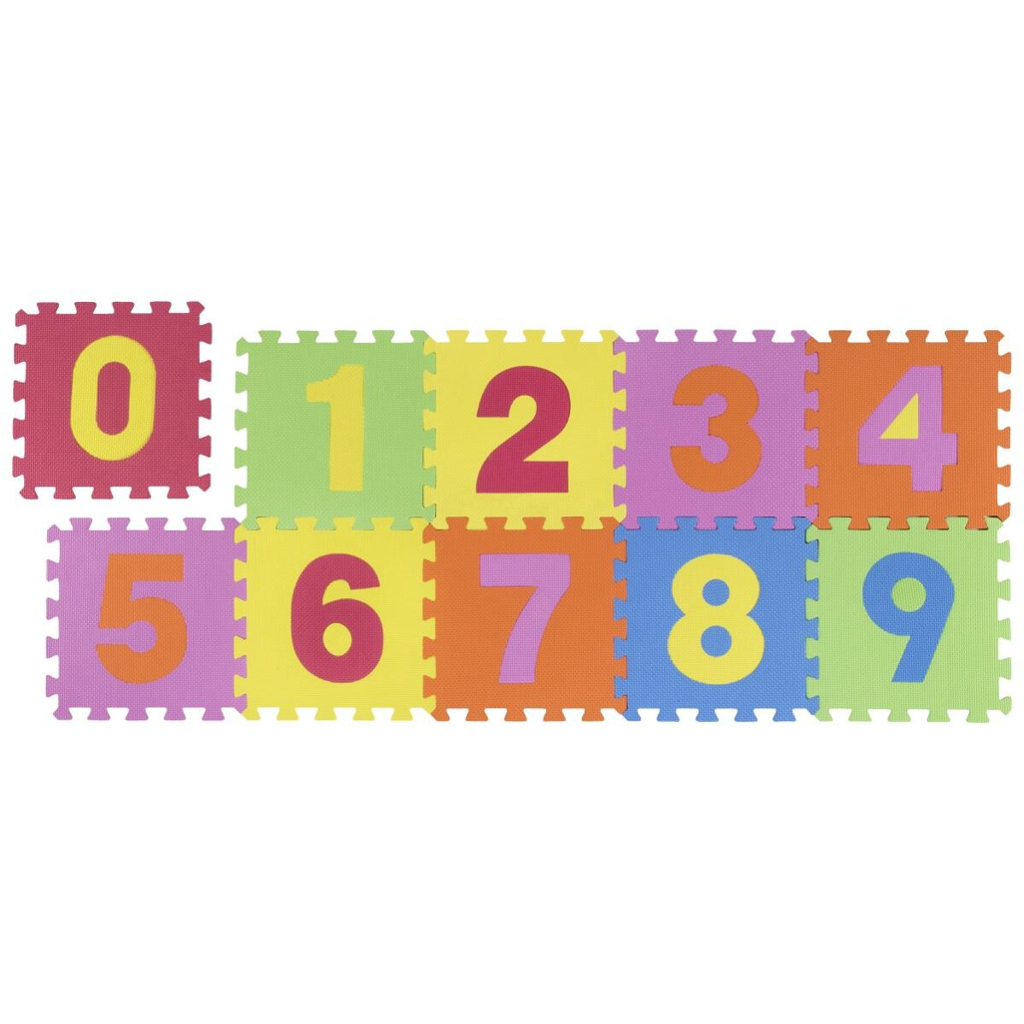 Puzzlematte bunt