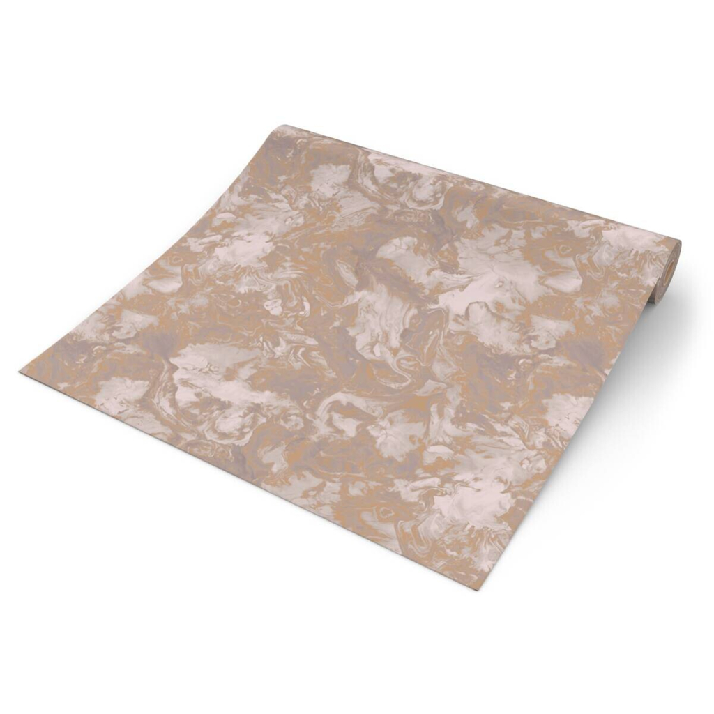 UGEPA Papiertapete Marmoroptik beige gold B/L: ca. 53x1005 cm