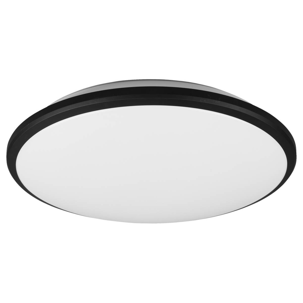Reality Deckenleuchte Limbus mattschwarz Kunststoff D: ca. 35 cm 1 Brennstellen