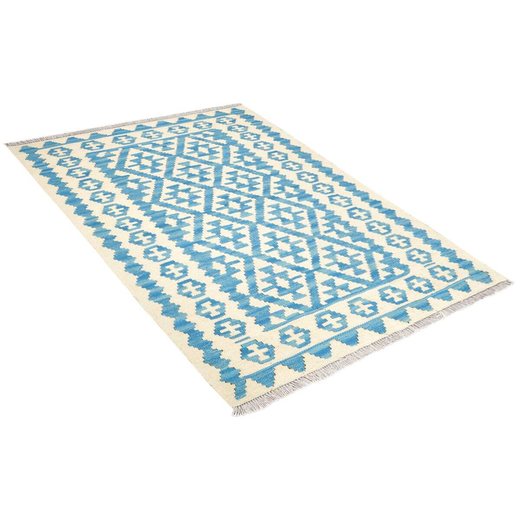 PersaTepp Teppich Kelim Gashgai blau B/H/L: ca. 109x1x145 cm