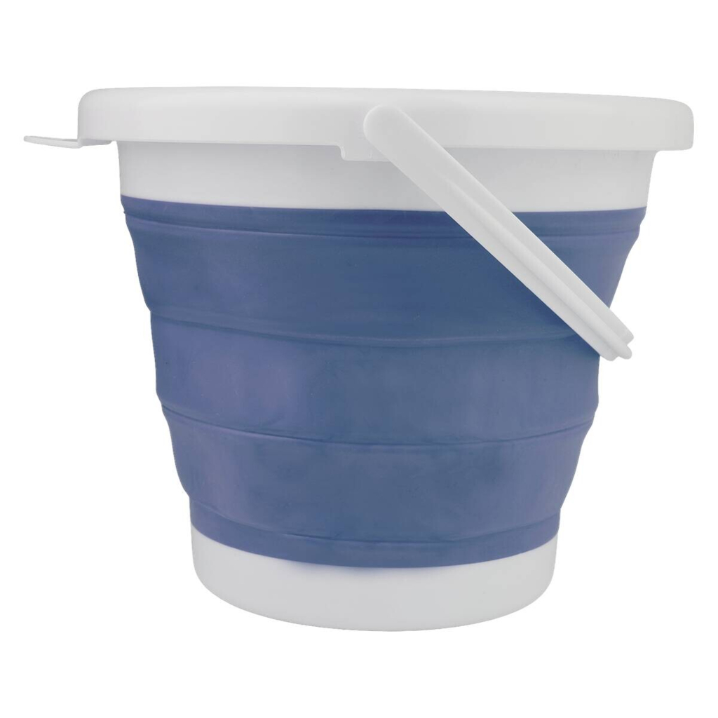 Eimer blau Kunststoff B/H/L: ca. 25x31,5x31,5 cm