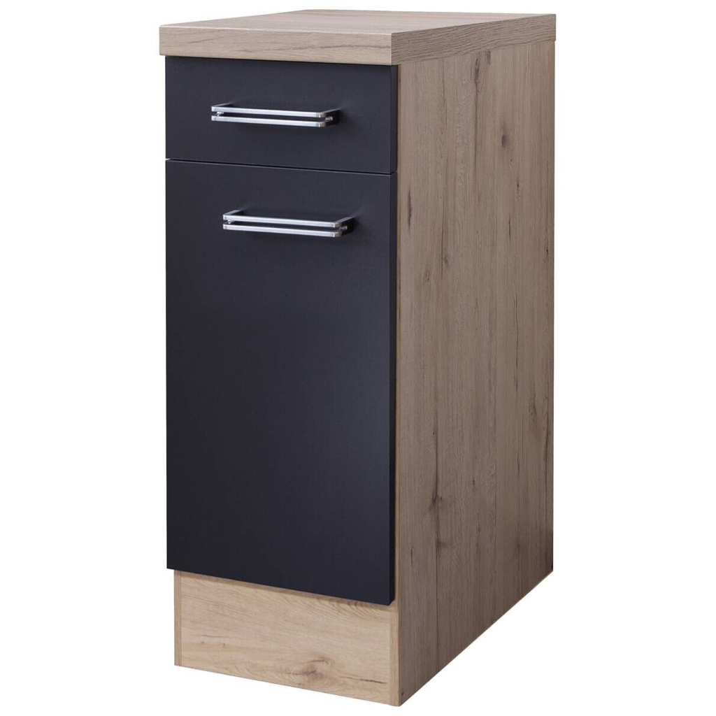 Unterschrank Elva anthrazit B/H/T: ca. 30x86x60 cm