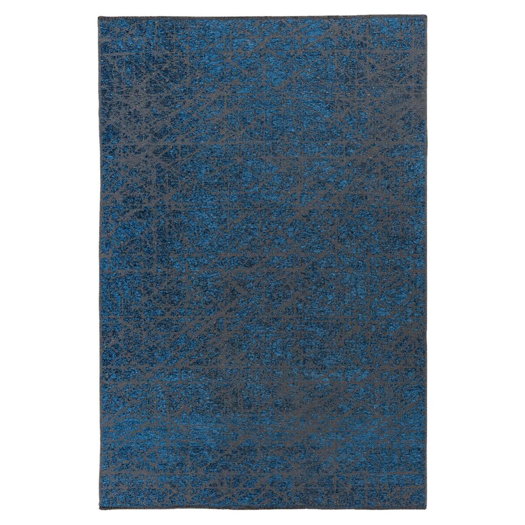 Kayoom Flachflorteppich Kalea 225 blau B/H/L: ca. 80x0,8x150 cm