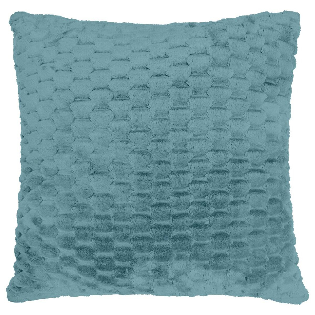 Dekokissen Wabe petrol Polyester B/L: ca. 45x45 cm