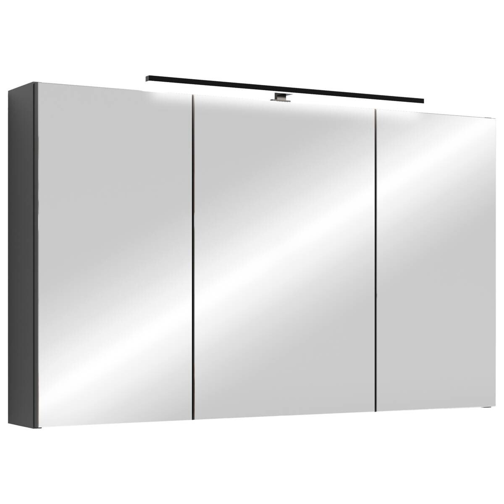 Spiegelschrank SPREE anthrazit B/H/T: ca. 100x60x15 cm