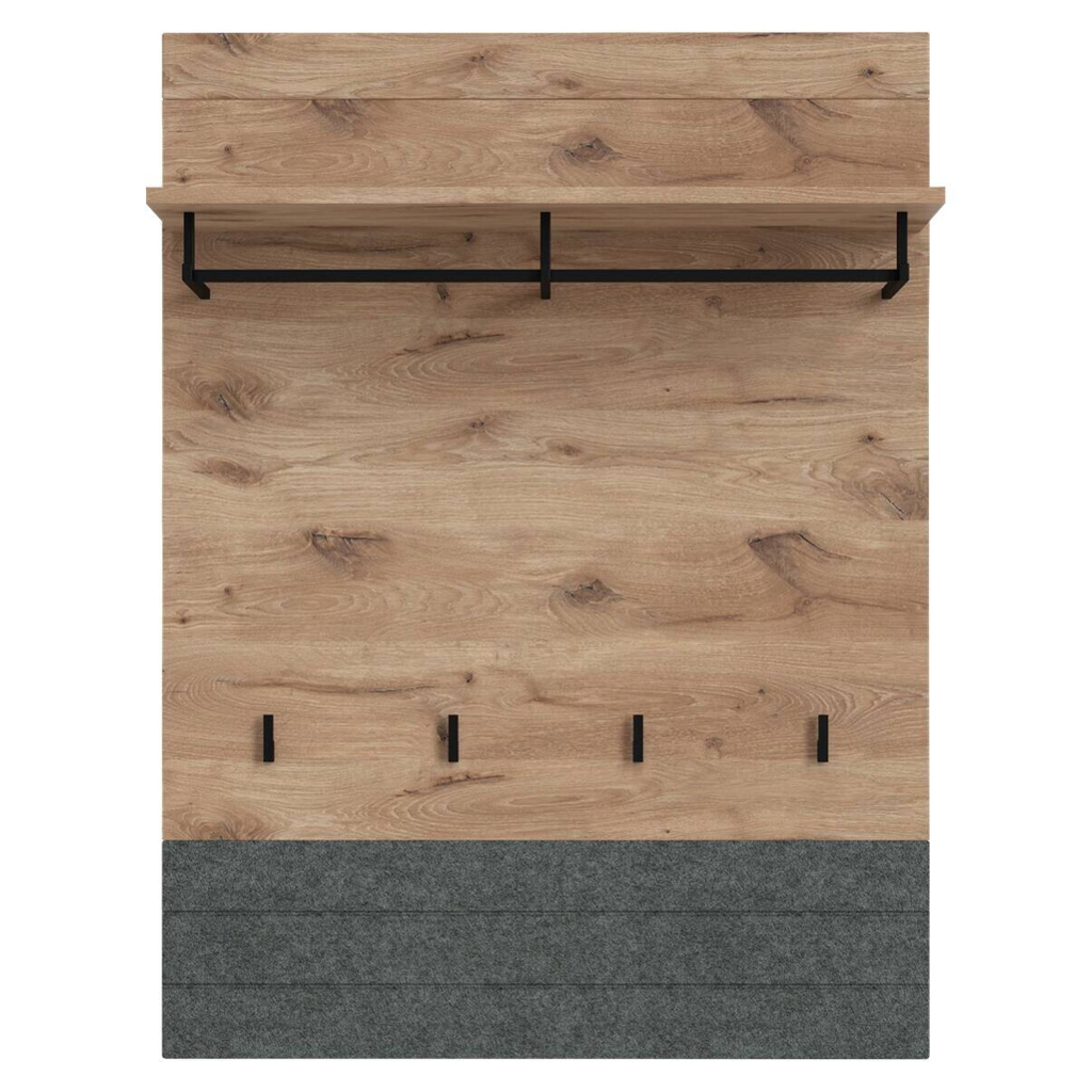 Garderobenpaneel Roxy Eiche Viking Nachbildung B/H/T: ca. 80x107x31 cm