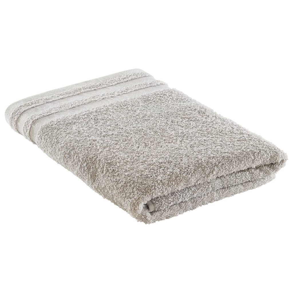 Duschtuch Miami silber Baumwolle B/L: ca. 70x140 cm