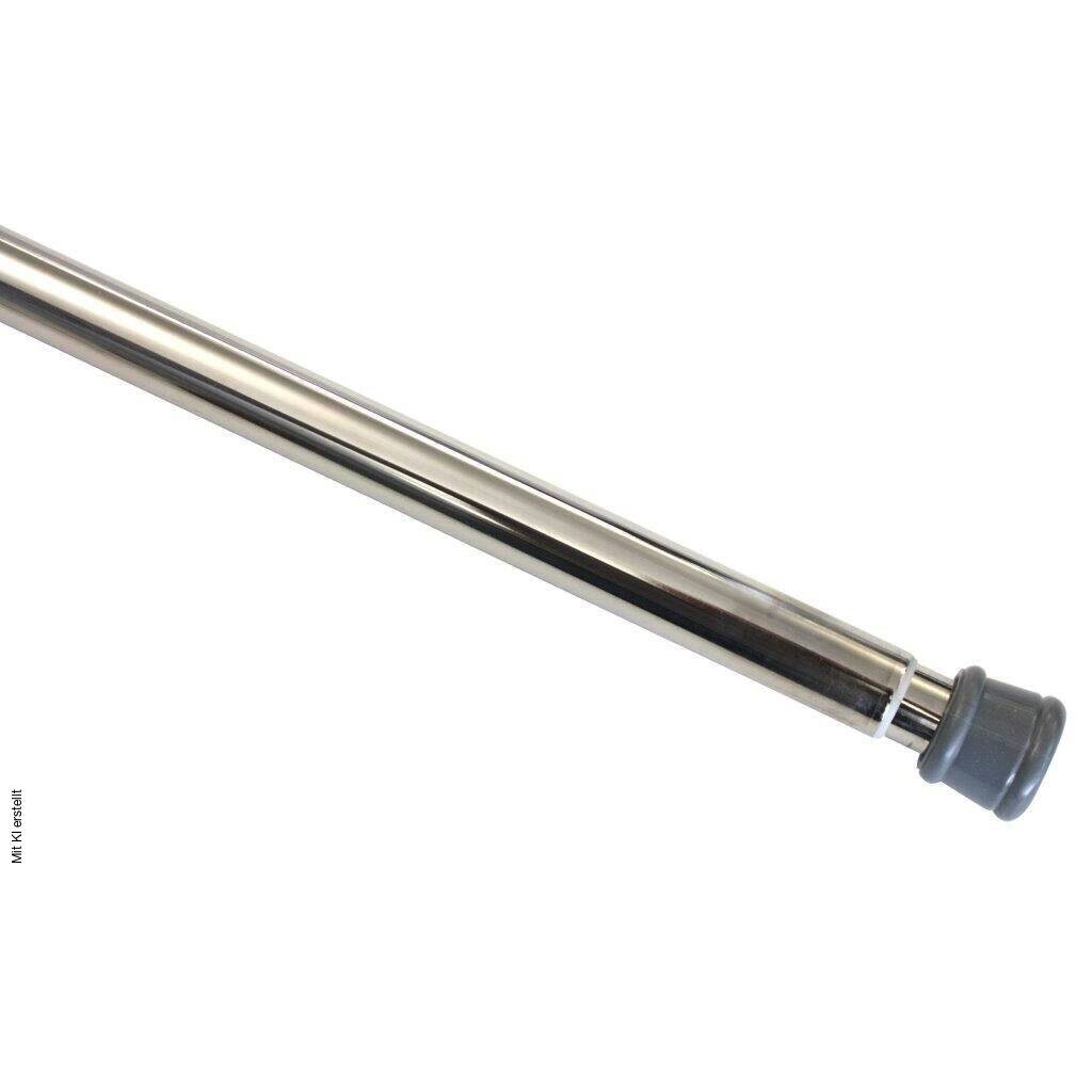 Boviva Spannstange nickel Metall D: ca. 2,3 cm ausziehbar von ca. 125 bis 220 cm 1.0 Läufe
