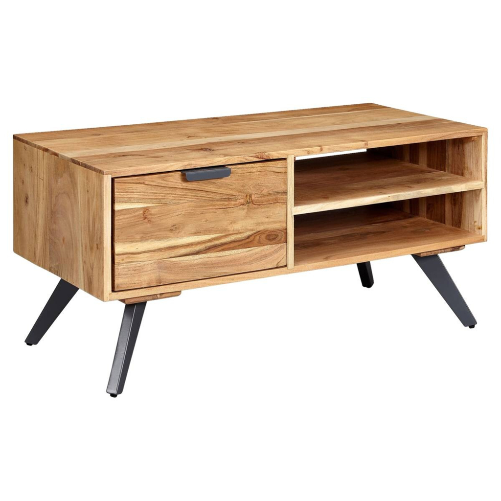 Couchtisch braun B/H/T: ca. 45x45x95 cm