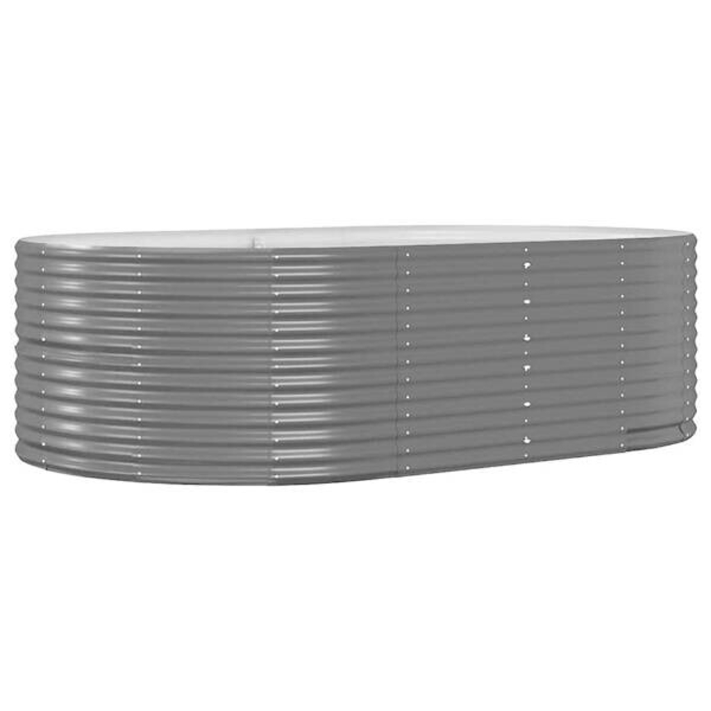 Hochbeet anthrazit Stahl B/H/L: ca. 140x68x212 cm